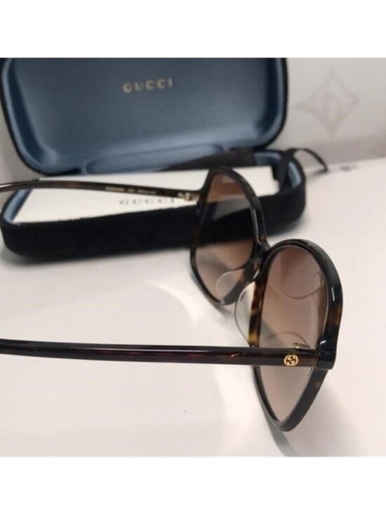 Gucci GG0546SK 002 – Havana Brown Gradient | 60-14-145 | New Authentic” main image 8